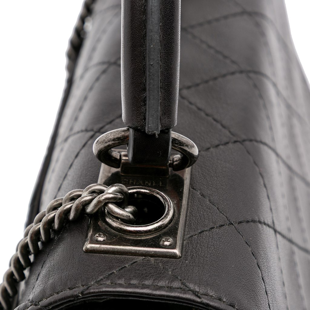 Chanel Stitched Calfskin Urban Luxury Top Handle Bag - Image 13