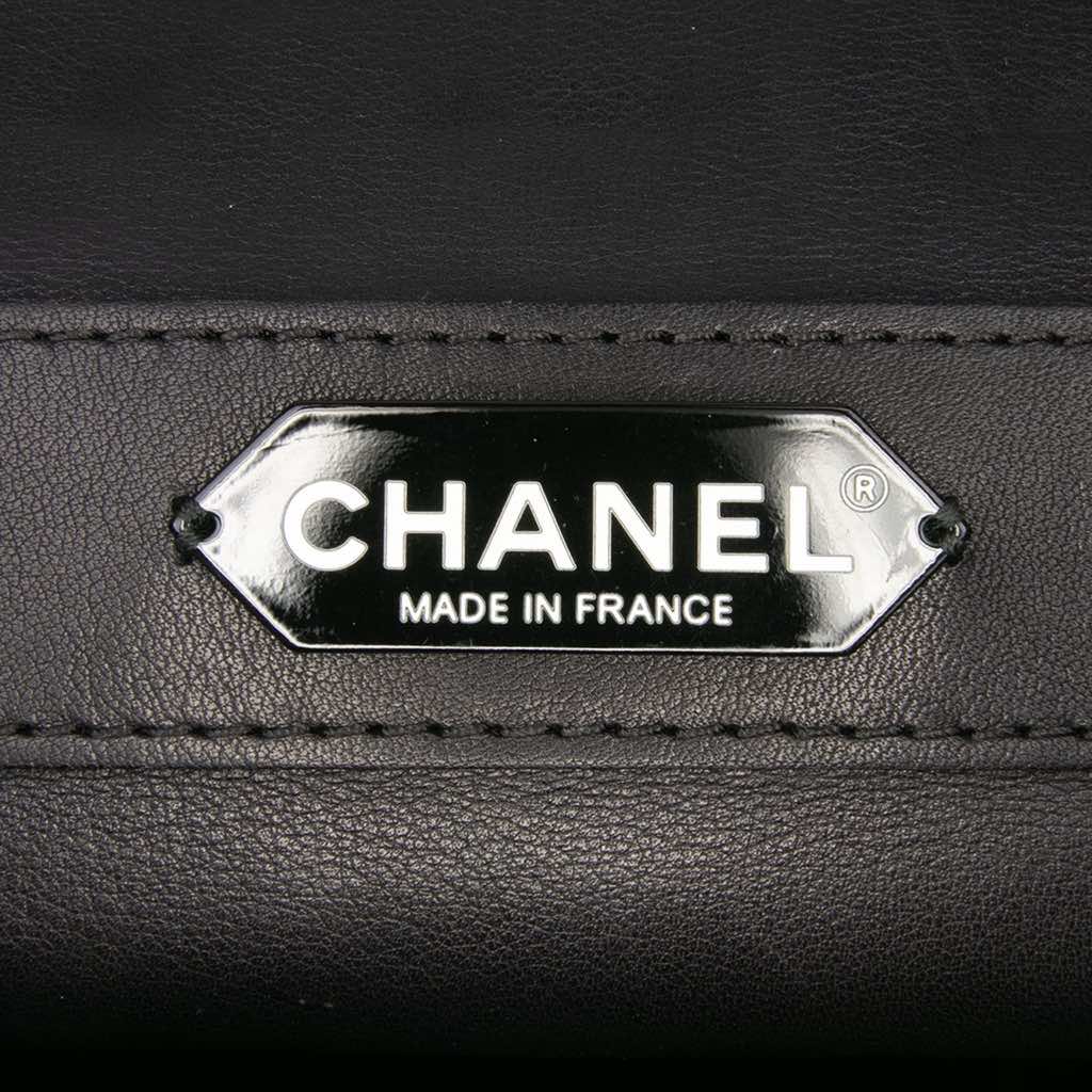 Chanel Stitched Calfskin Urban Luxury Top Handle Bag - Side view