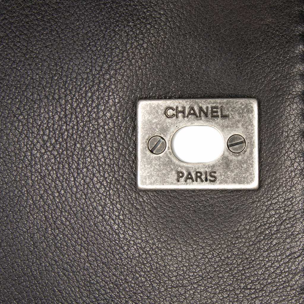 Chanel Stitched Calfskin Urban Luxury Top Handle Bag - Detail 2