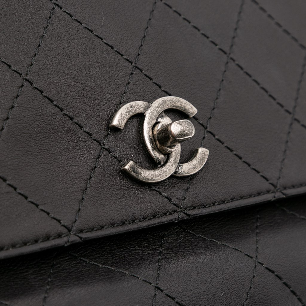 Chanel Stitched Calfskin Urban Luxury Top Handle Bag - Image 12