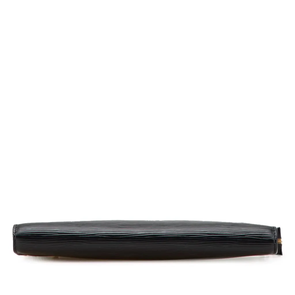 Louis Vuitton Epi Pochette Accessoires Black Leather Good - Inside View