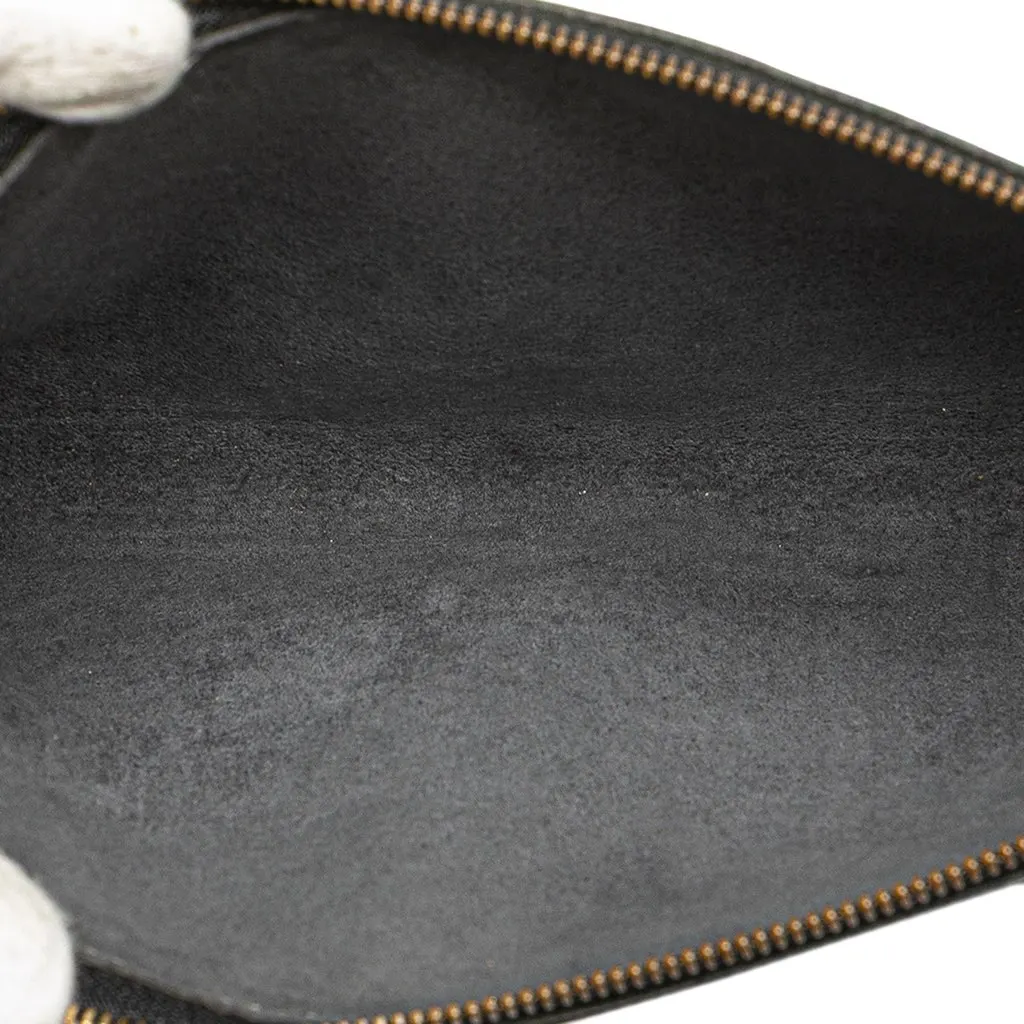 Louis Vuitton Epi Pochette Accessoires Black Leather Good - Model View
