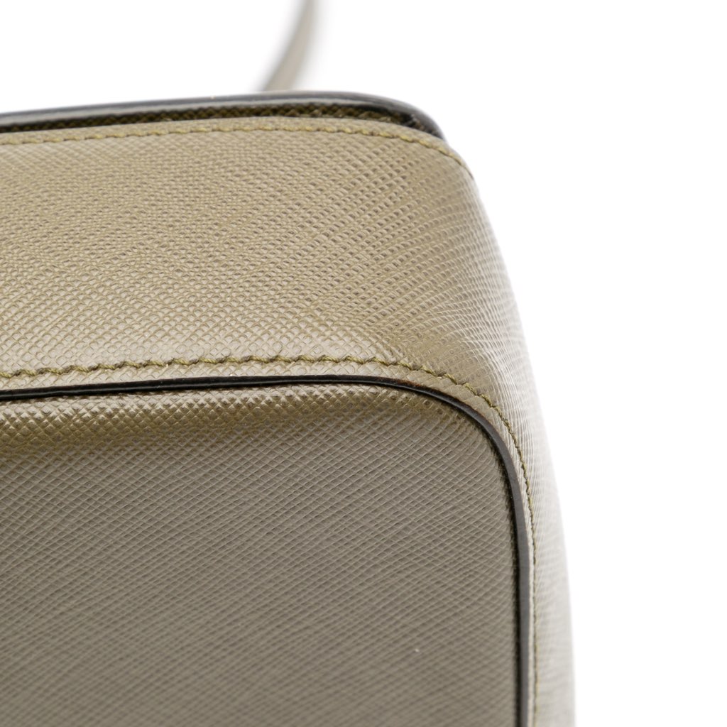 Prada Small Saffiano Lux Sound Satchel - Image 15