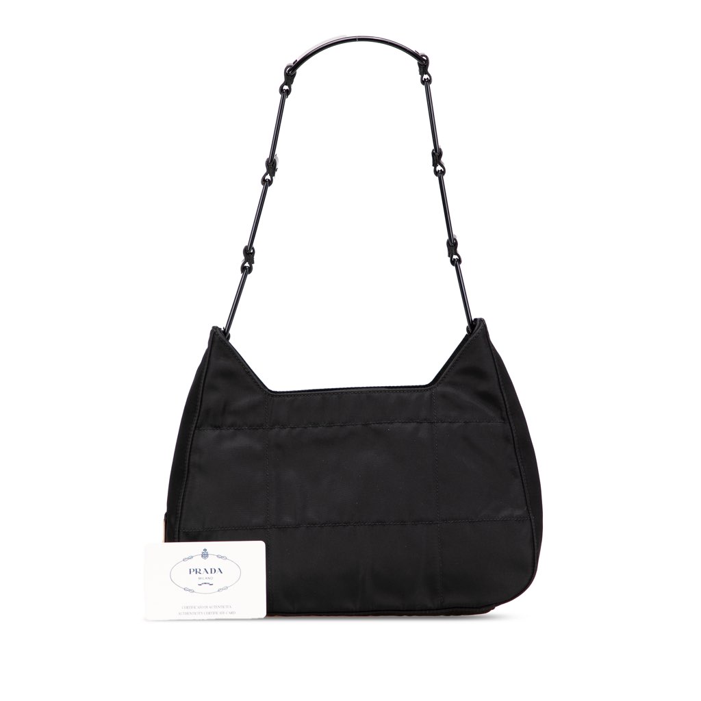 Prada Tessuto Chain Shoulder Bag - Image 13