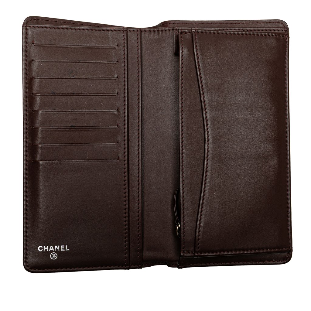 Chanel CC Quilted Caviar Long Wallet - 4