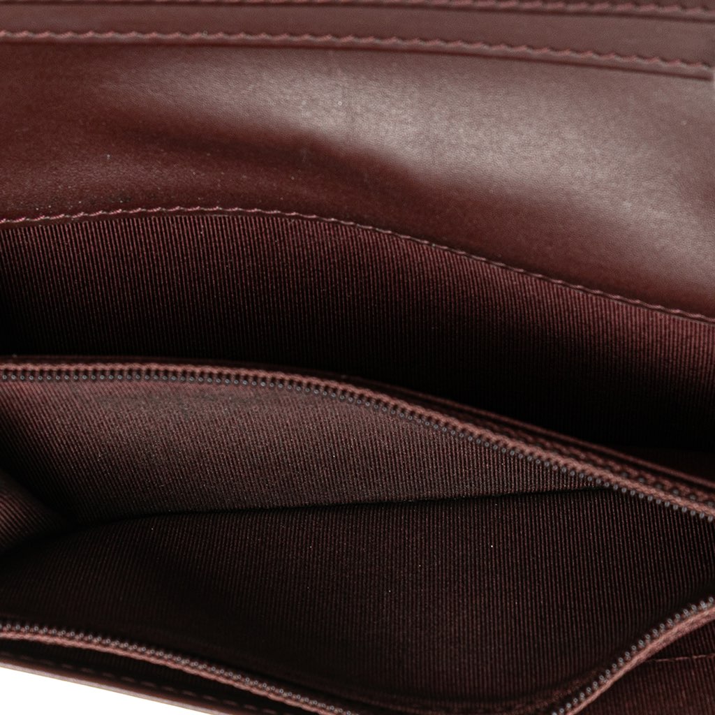 Chanel CC Quilted Caviar Long Wallet - 5