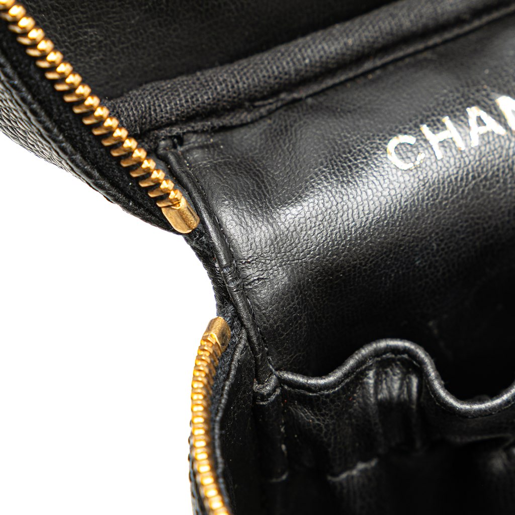 Chanel CC Caviar Vanity Case - Image 10