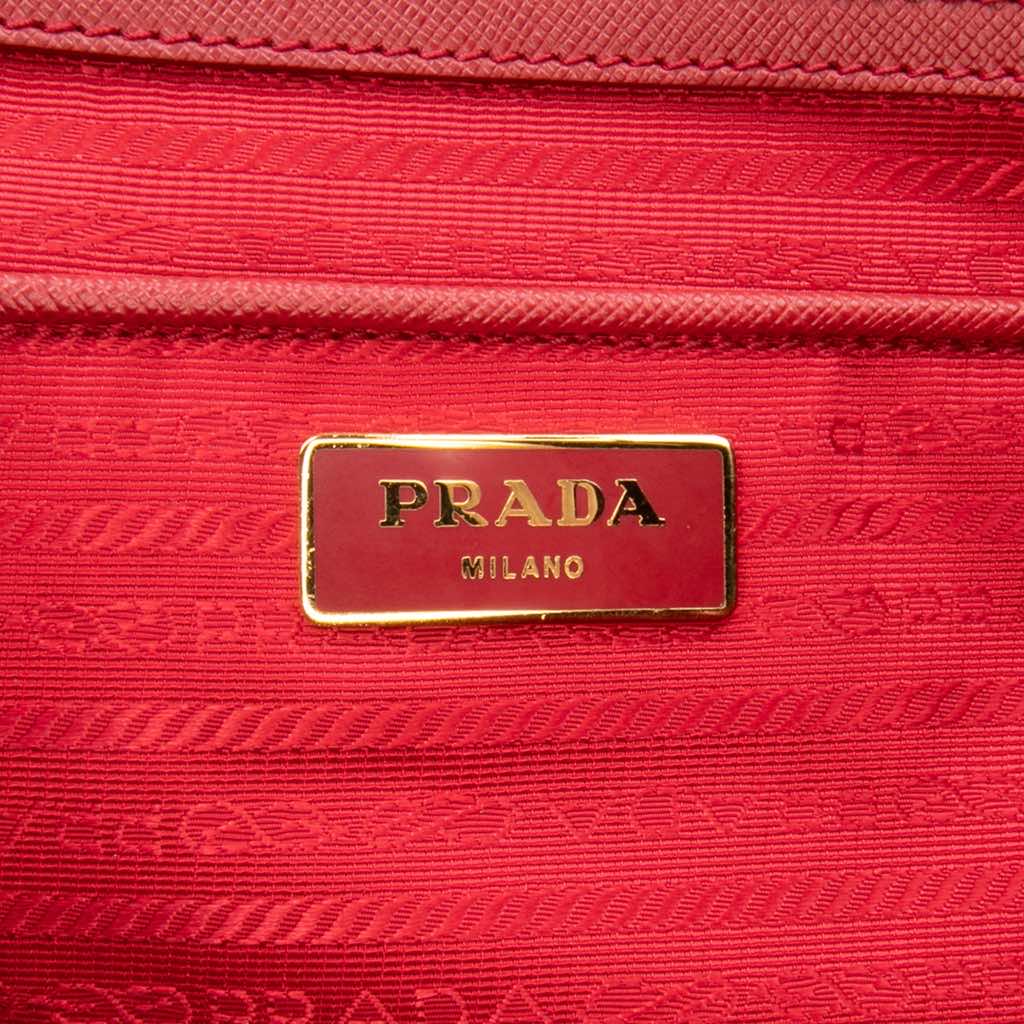Prada Large Saffiano Lux Galleria Tote - Side view