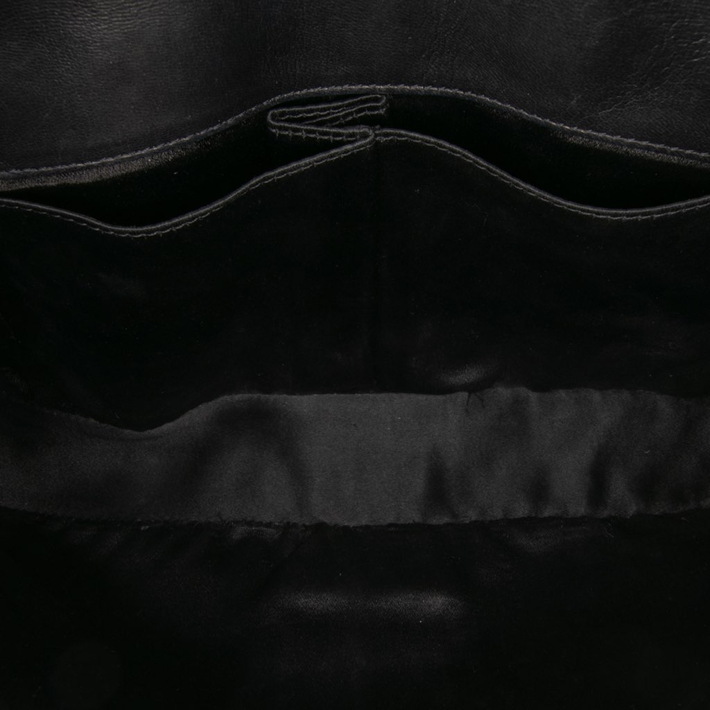 Chanel Quilted Lambskin Studded Metal Beauty Flap - 4