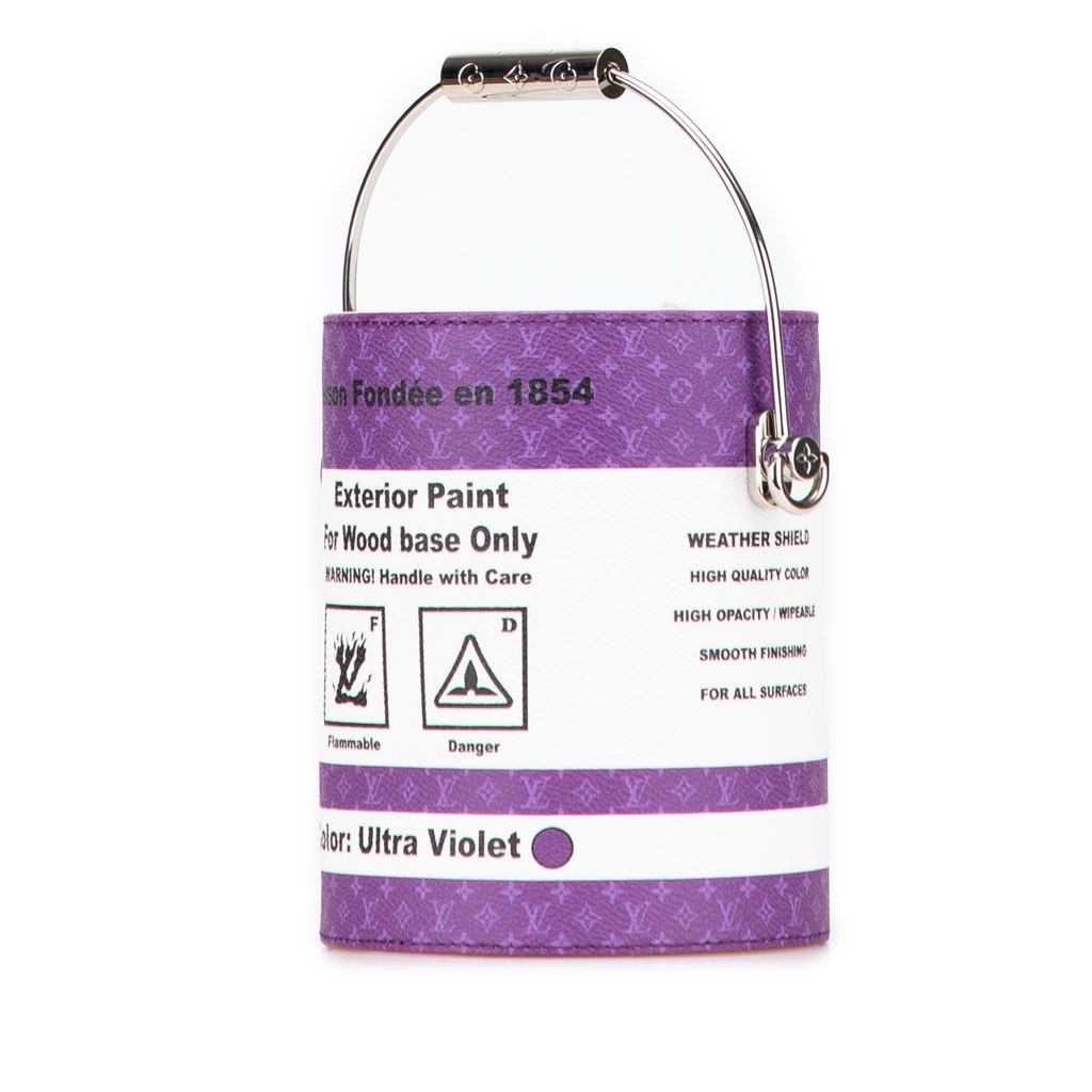 Louis Vuitton Monogram Paint Can - Back view