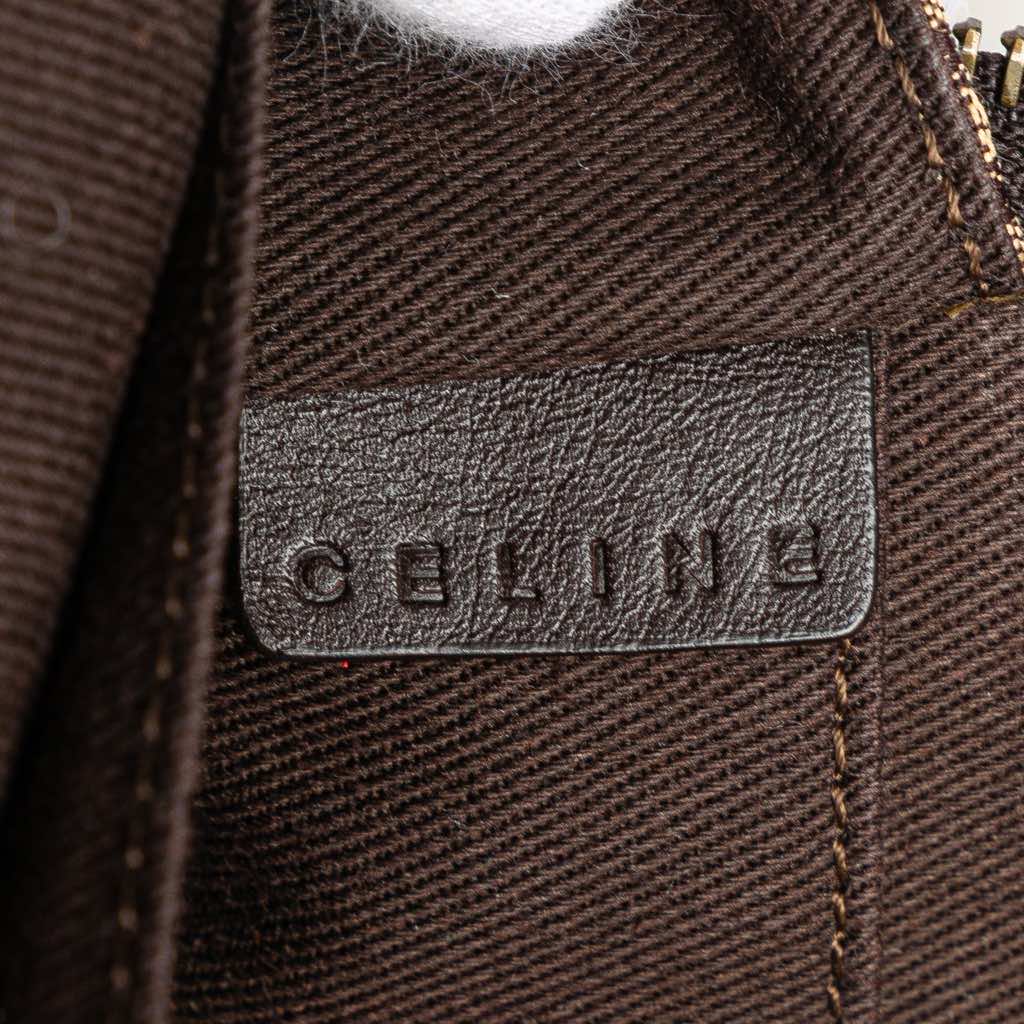 Celine Macadam Canvas Triomphe Handbag - Detail 1