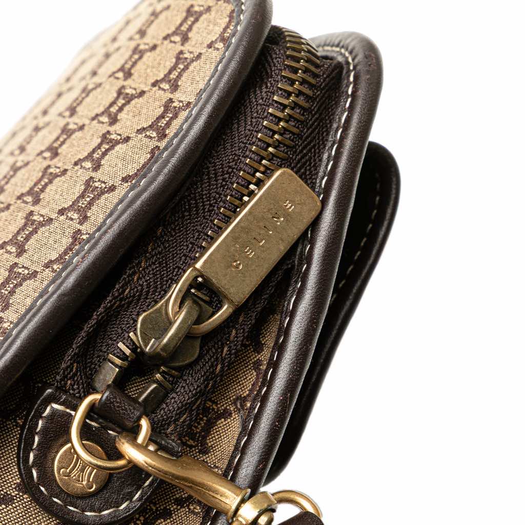 Celine Macadam Canvas Triomphe Handbag - Detail 2