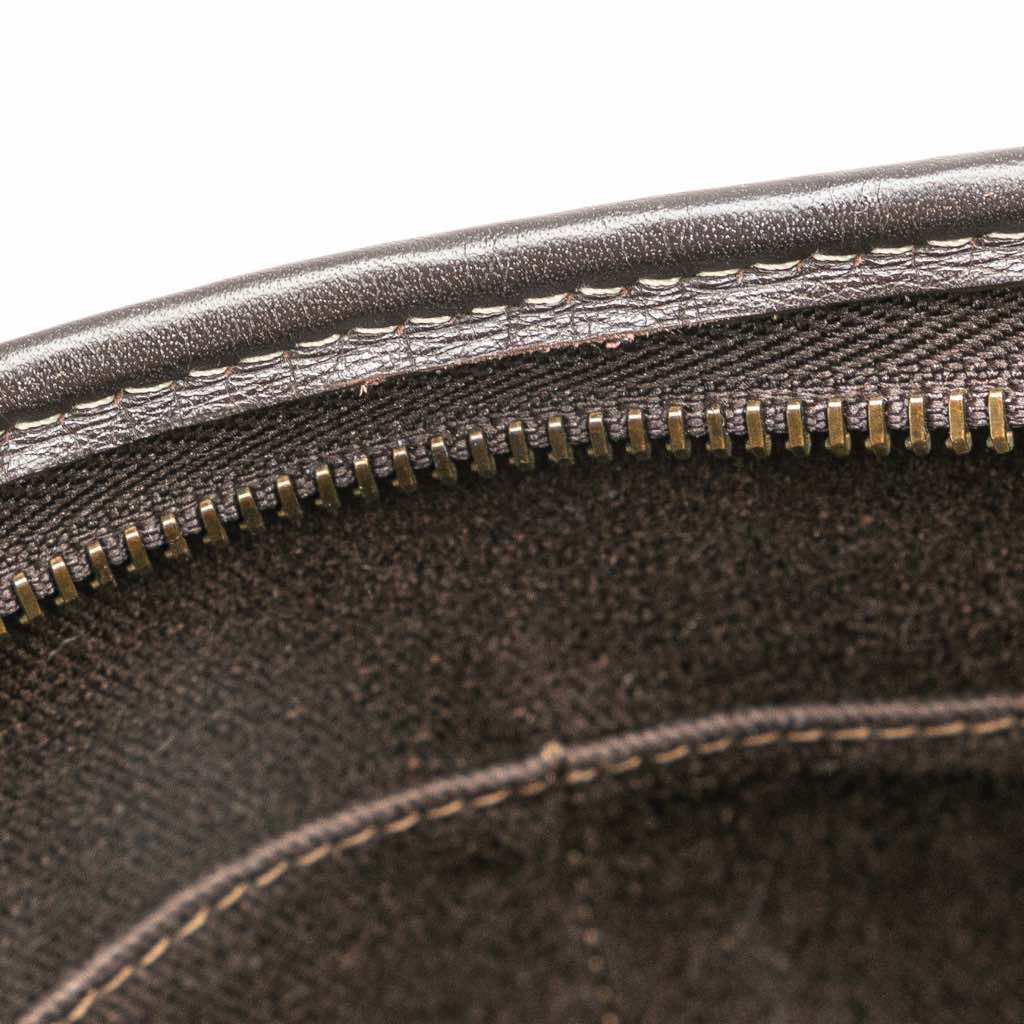 Celine Macadam Canvas Triomphe Handbag - Image 12