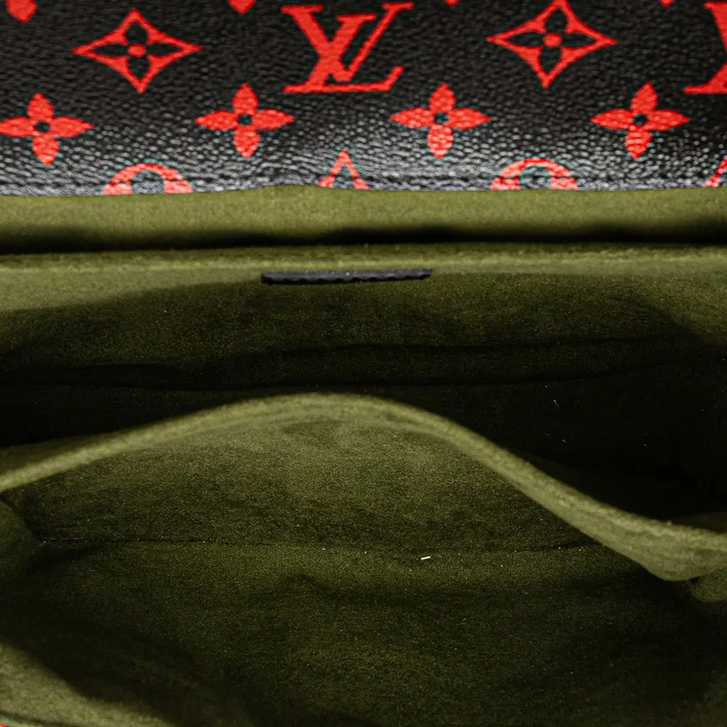 Louis Vuitton Monogram Infrarouge Pochette Metis Black Canvas Very good - Model View