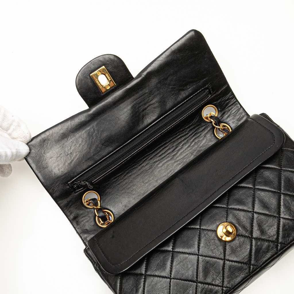 Chanel Small Classic Lambskin Double Flap - Image 10