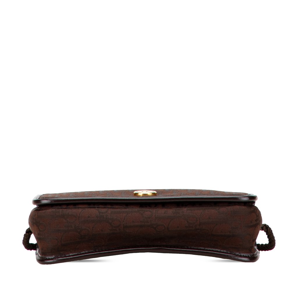 Dior Diorissimo Trotter Canvas Flap Crossbody - 3