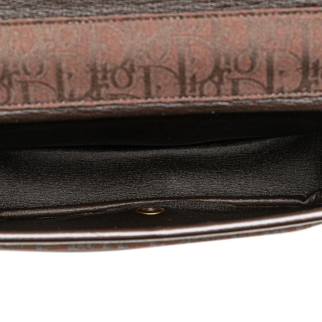 Dior Diorissimo Trotter Canvas Flap Crossbody - 4