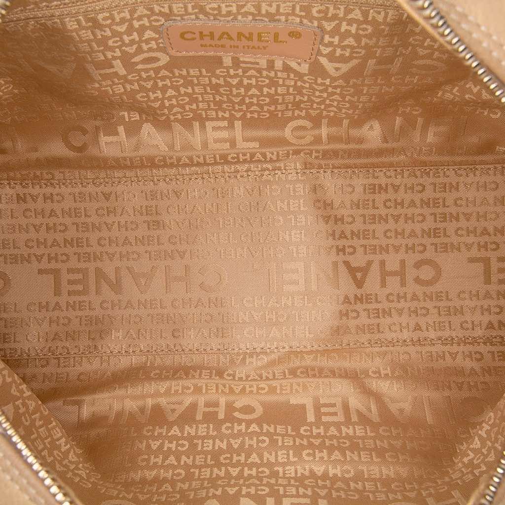 Chanel CC Quilted Caviar Bowling Bag - 4