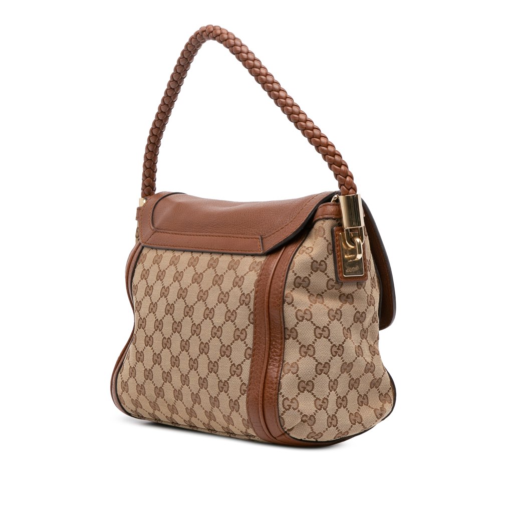 Gucci GG Canvas Bella Satchel - 2