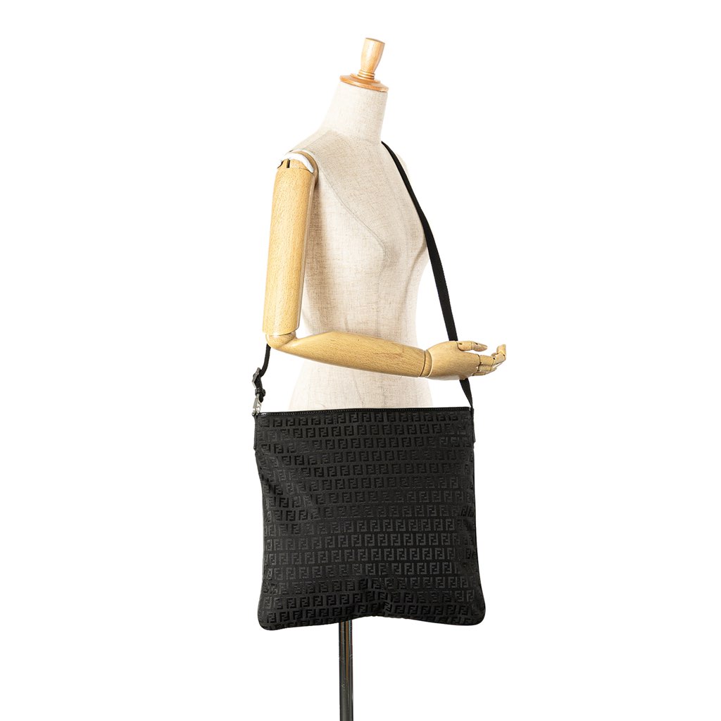 Fendi Zucchino Canvas Crossbody - Image 13