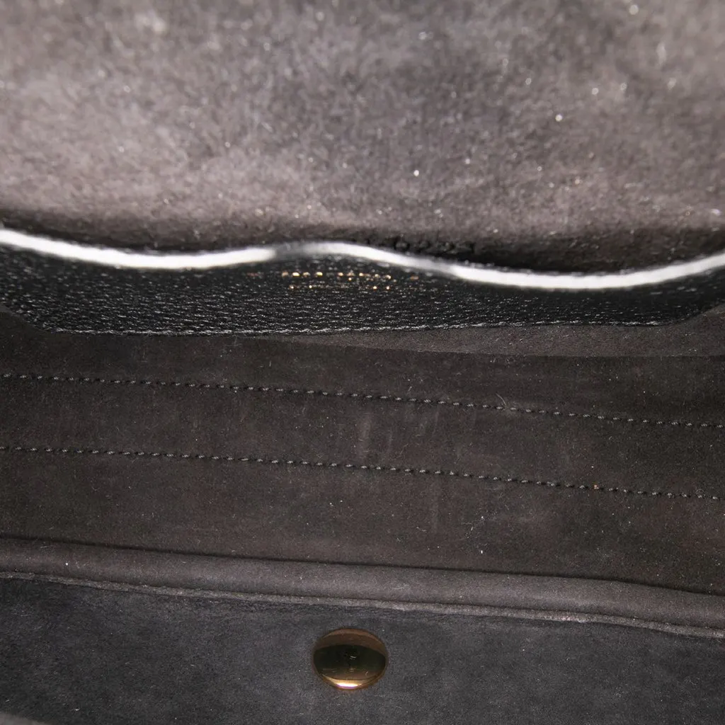Dior Medium Grained Calfskin Bobby Crossbody Black Leather Good - Model View