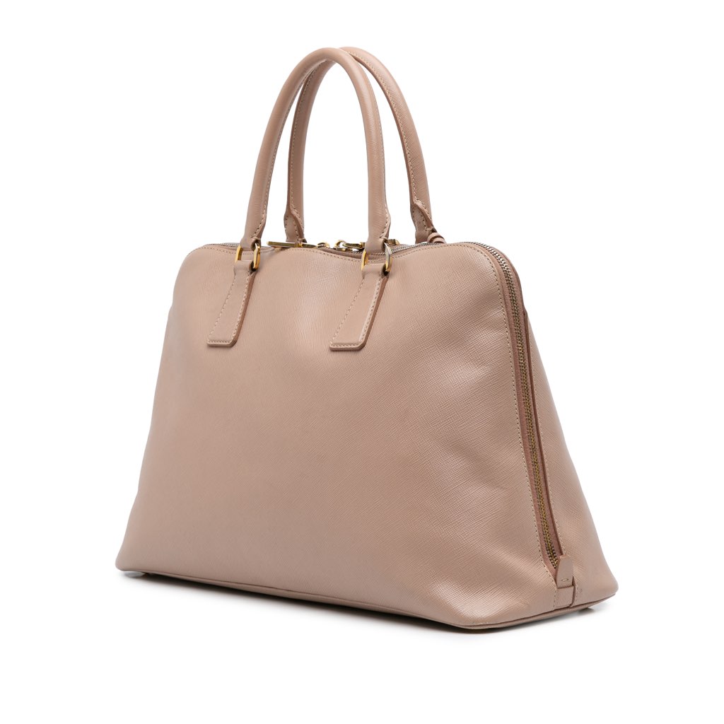 Prada Large Saffiano Lux Promenade Satchel - 2
