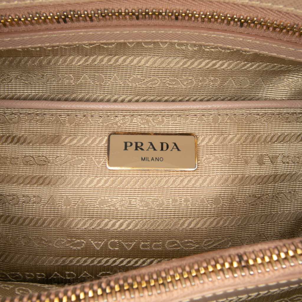 Prada Large Saffiano Lux Promenade Satchel - 5