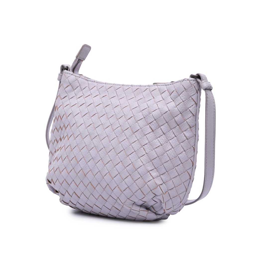 Bottega Veneta Cervo Intrecciato Crossbody - Back view