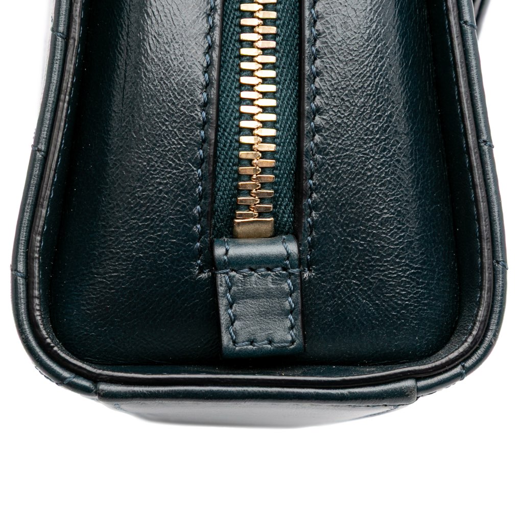 Chanel CC Chevron Calfskin Medal Flap - Image 10