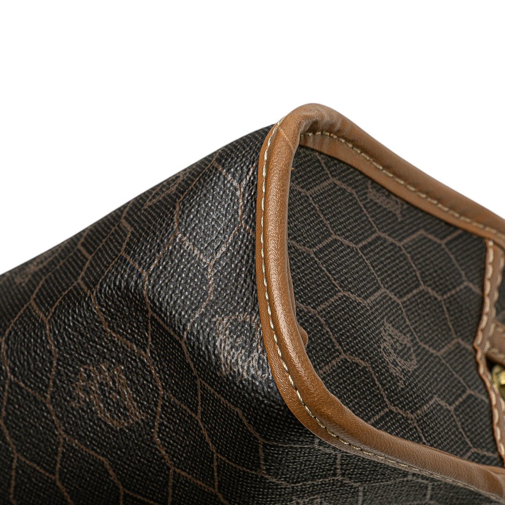 Dior Honeycomb Coated Canvas Clutch - Image 11