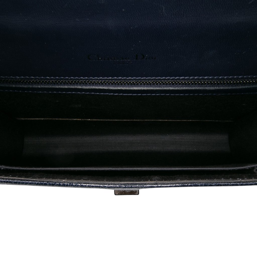 Dior Medium Crackled Deerskin Diorama Flap - 4