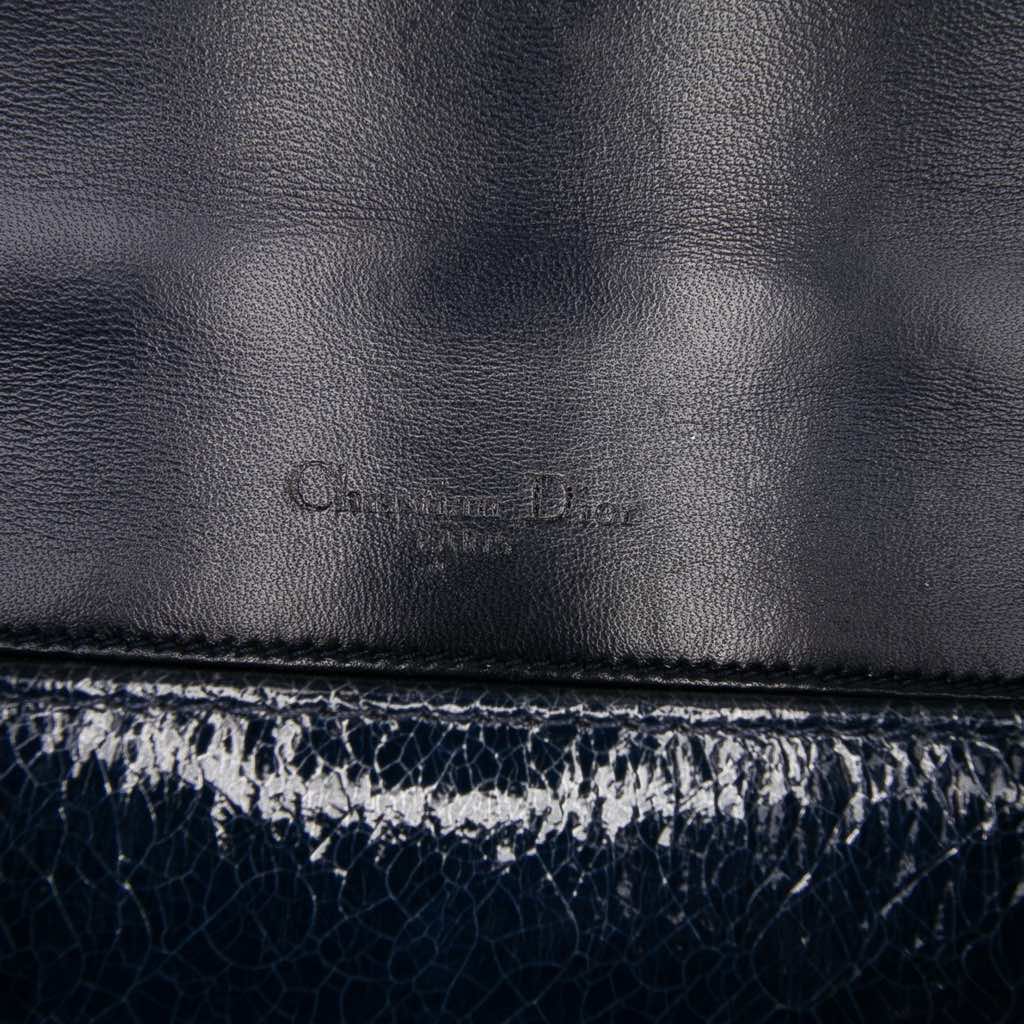 Dior Medium Crackled Deerskin Diorama Flap - 5