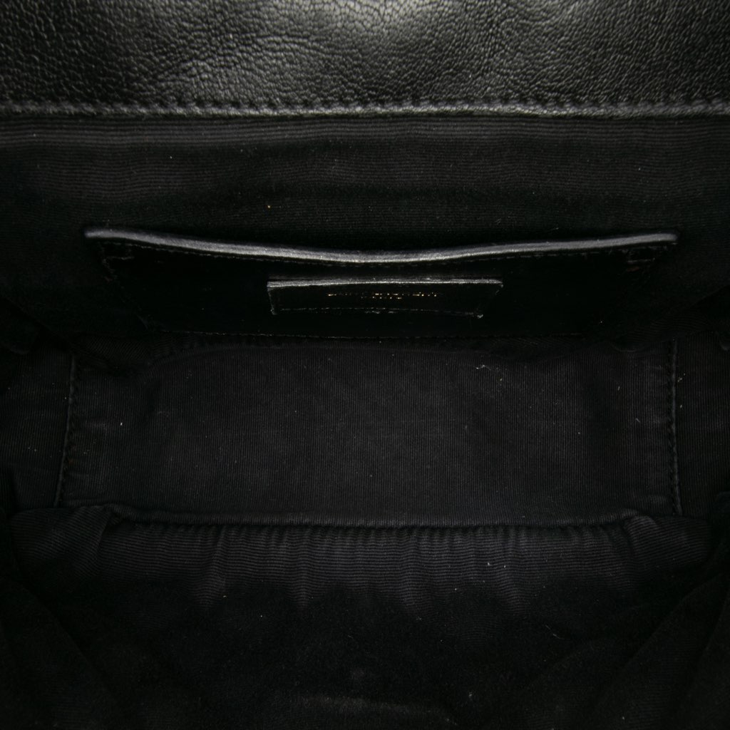 Saint Laurent Medium Sheepskin Triquilt Monogram College Bag - 4