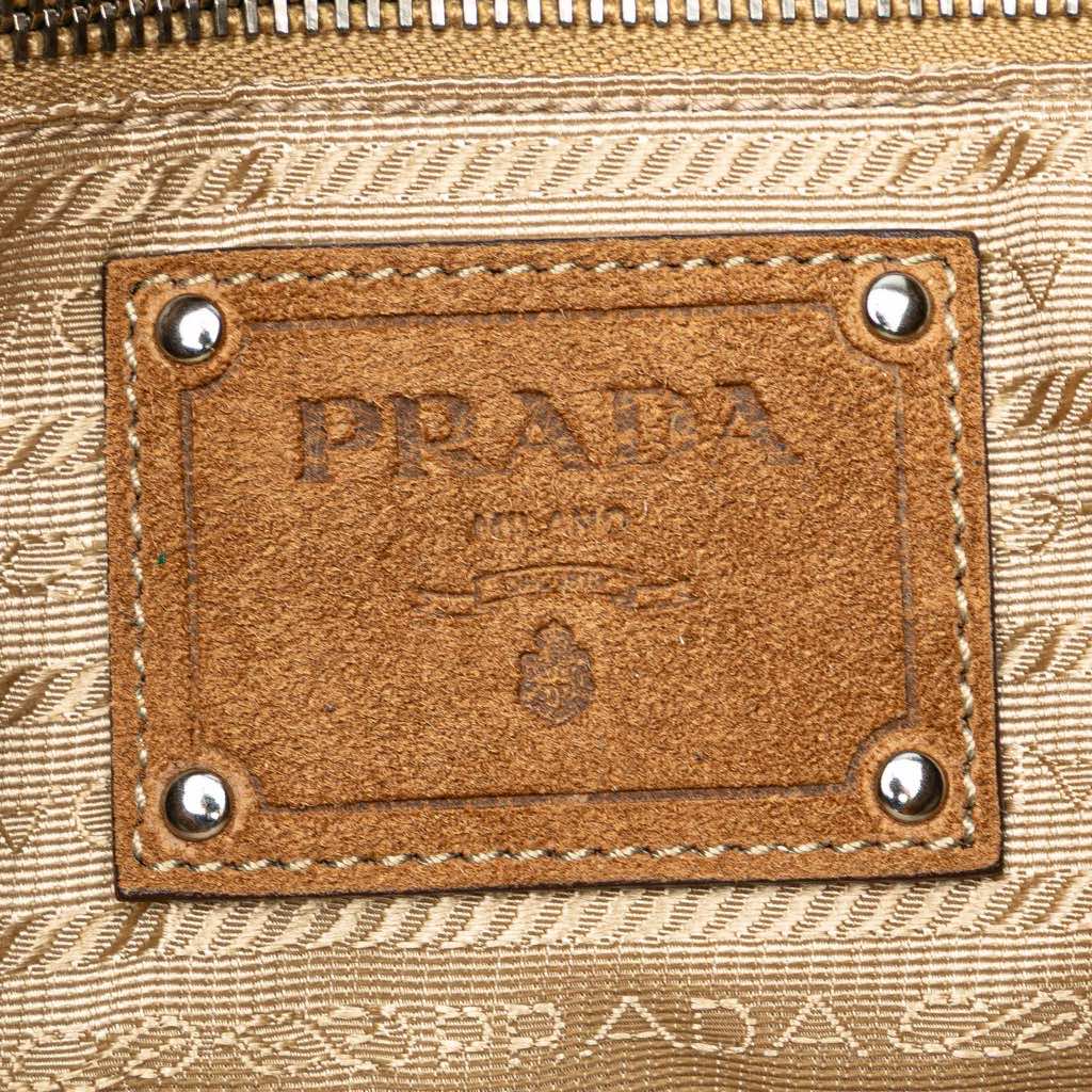 Prada Suede Fringe Satchel - 5