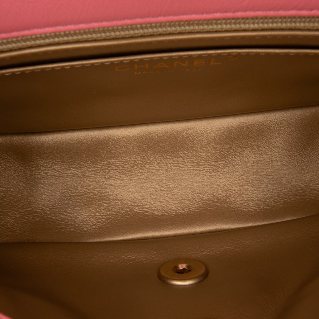 Chanel Mini Rectangular Classic Lambskin Pearl Crush Single Flap - 4