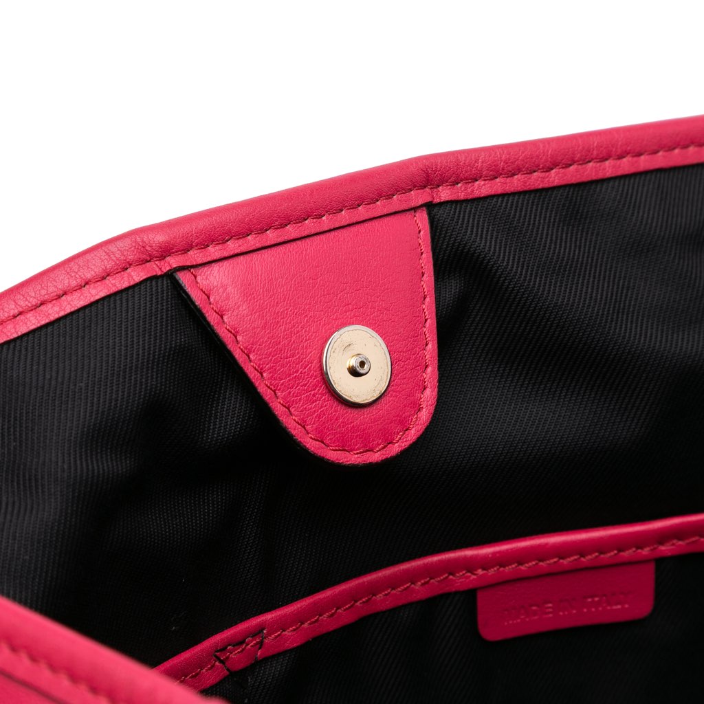 Burberry Small Haymarket Check Canvas and Leather Canterbury Tote - Image 11