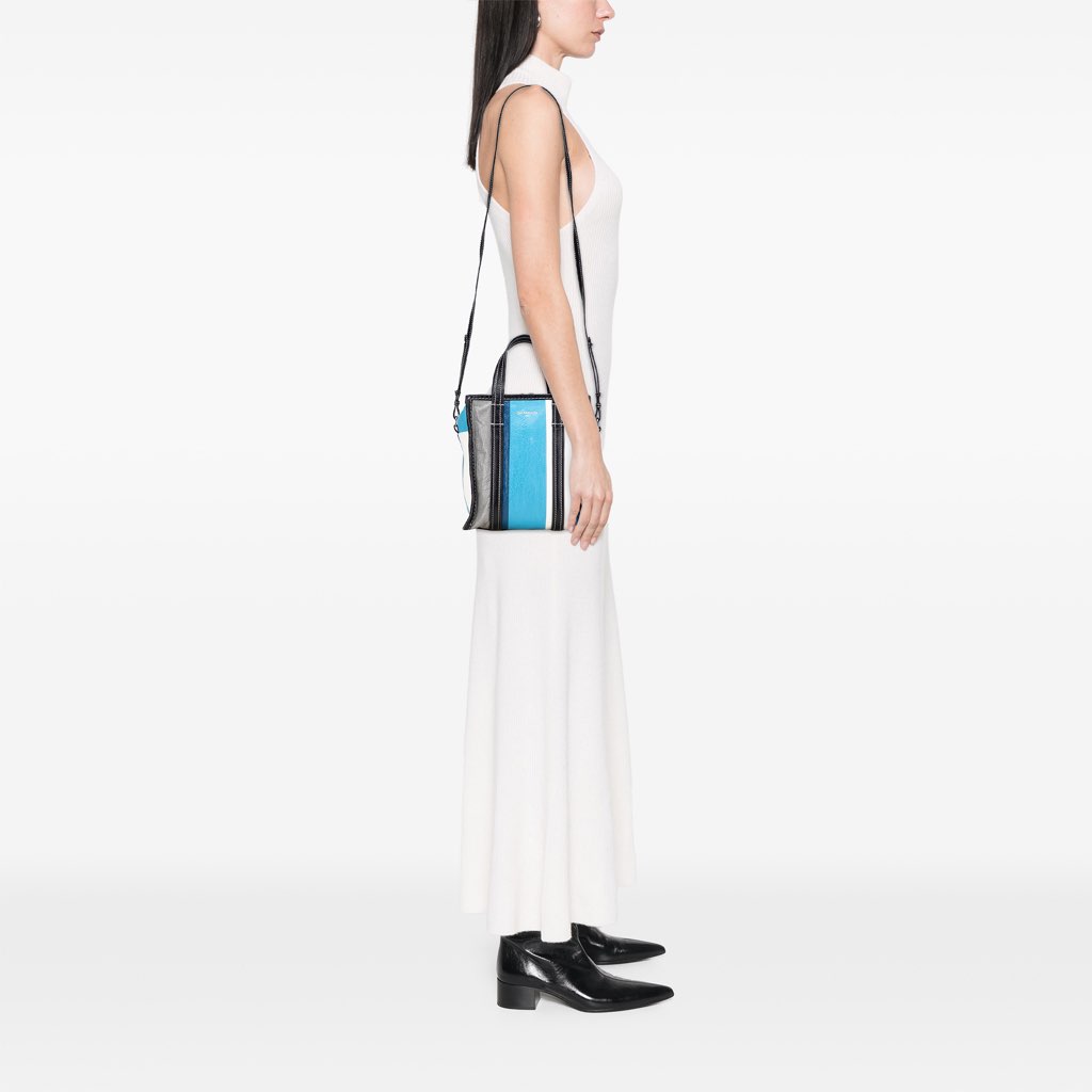 Balenciaga XS Lambskin Bazar Shopper Satchel - Image 11