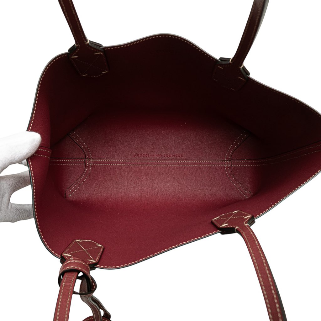 Gucci Small GG Supreme Blooms Reversible Tote - 4