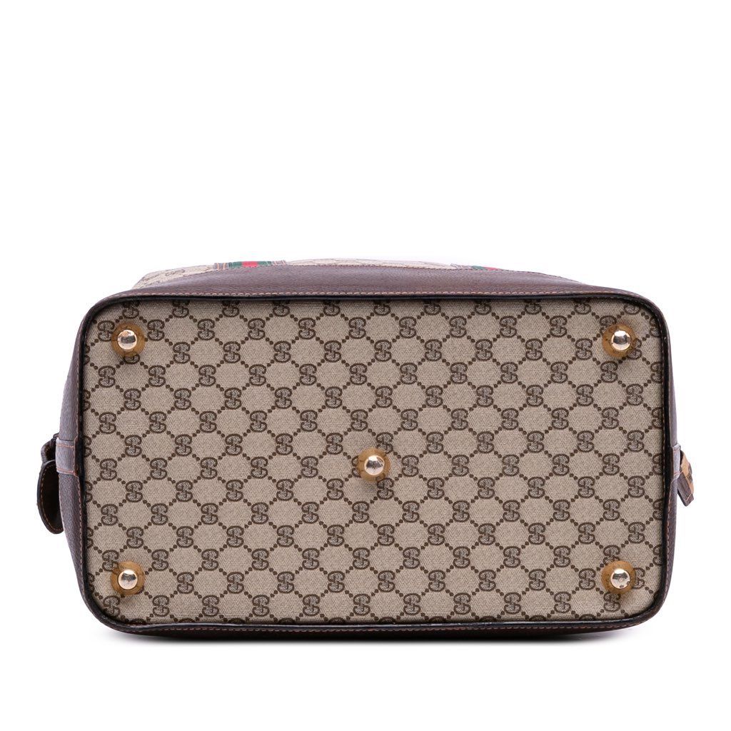 Gucci GG Supreme Web Duffle Bag - 3