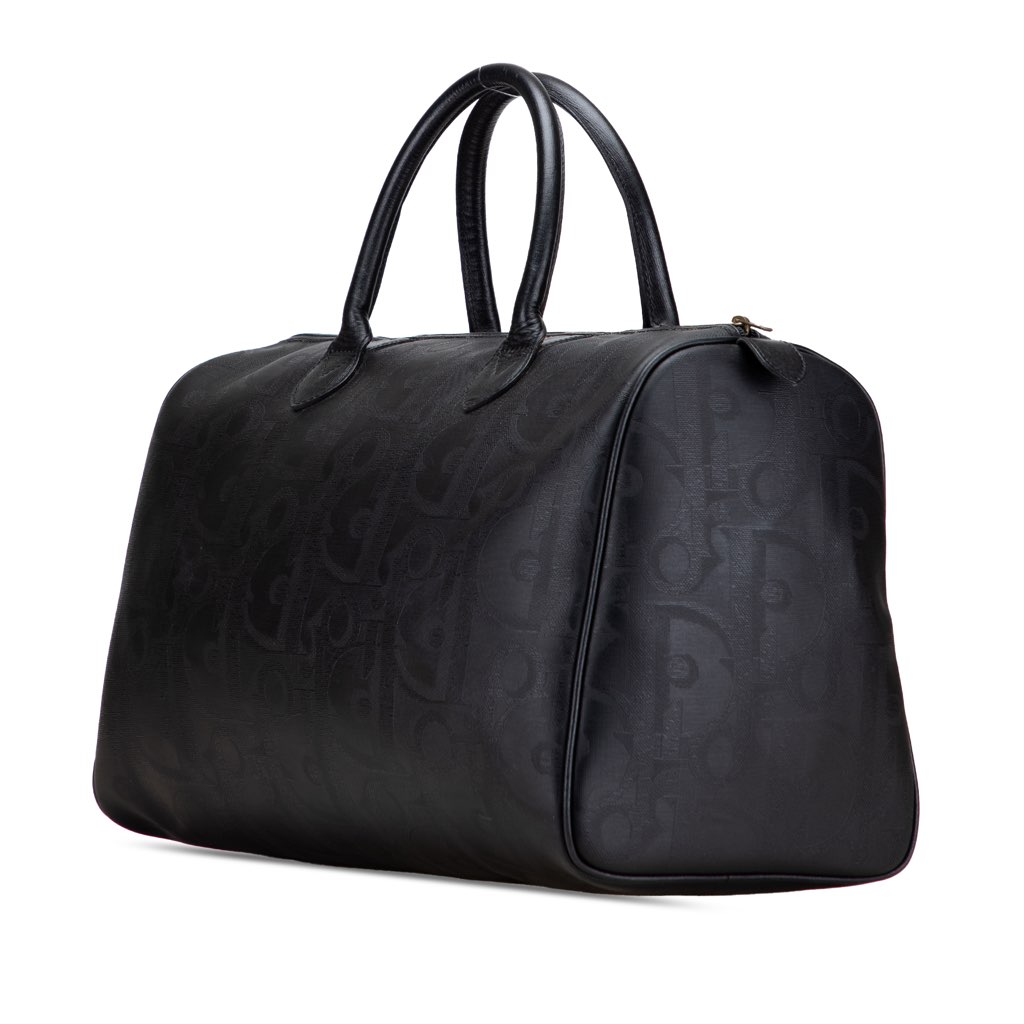 Dior Diorissimo Trotter Coated Canvas Boston Bag - 2