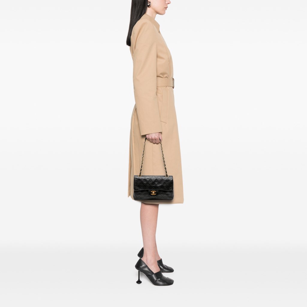 Chanel Small Classic Lambskin Double Flap - Image 14