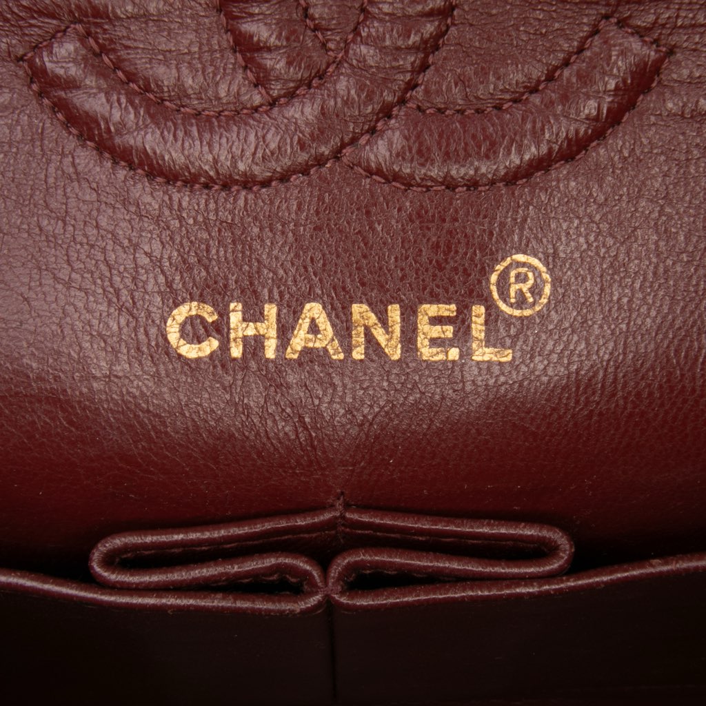Chanel Small Classic Lambskin Double Flap - Side view