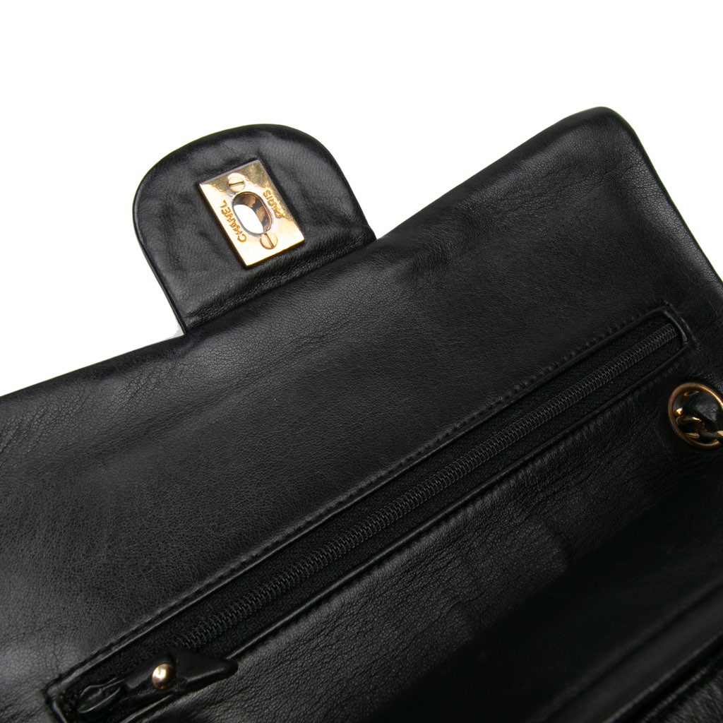Chanel Small Classic Lambskin Double Flap - Image 10