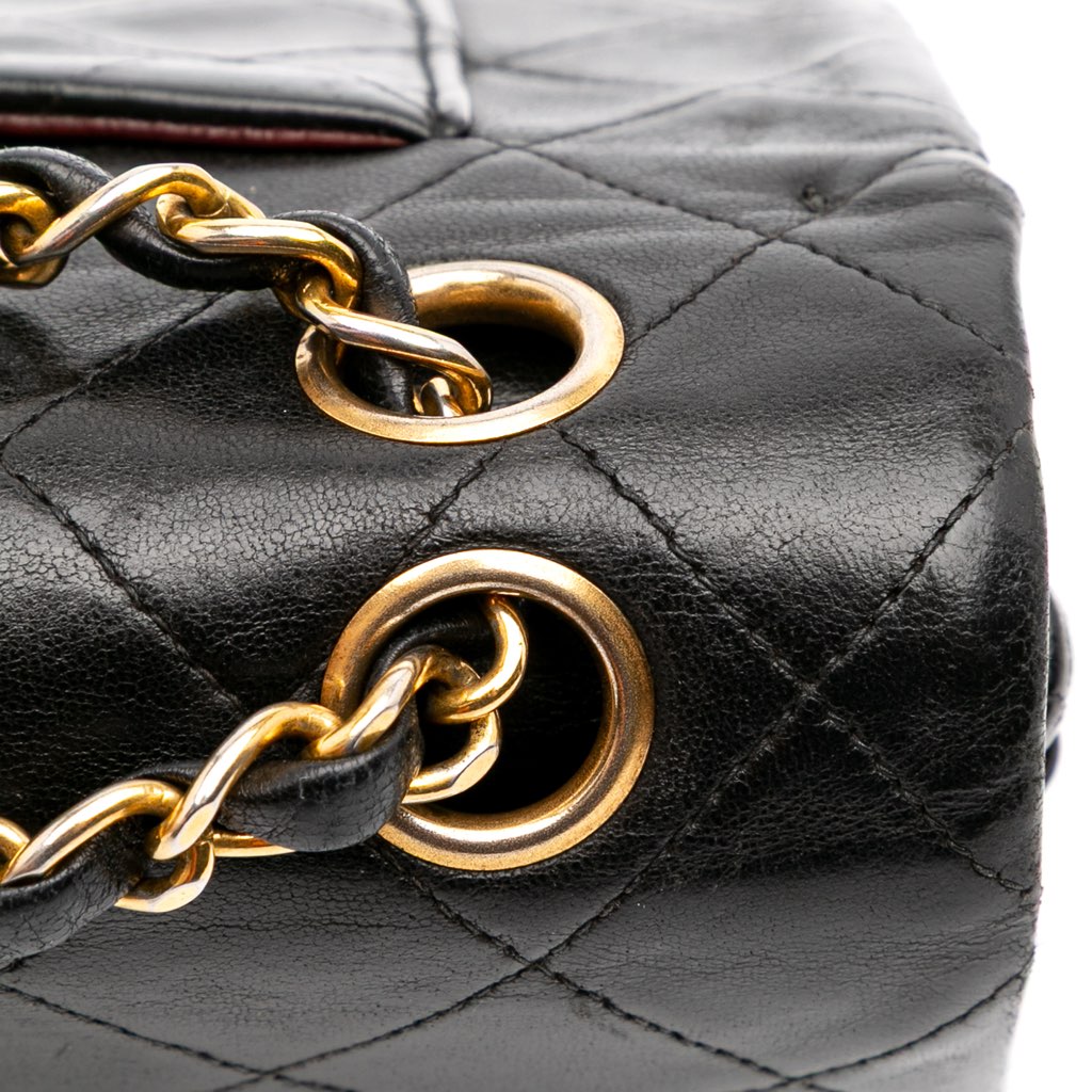 Chanel Small Classic Lambskin Double Flap - Image 11