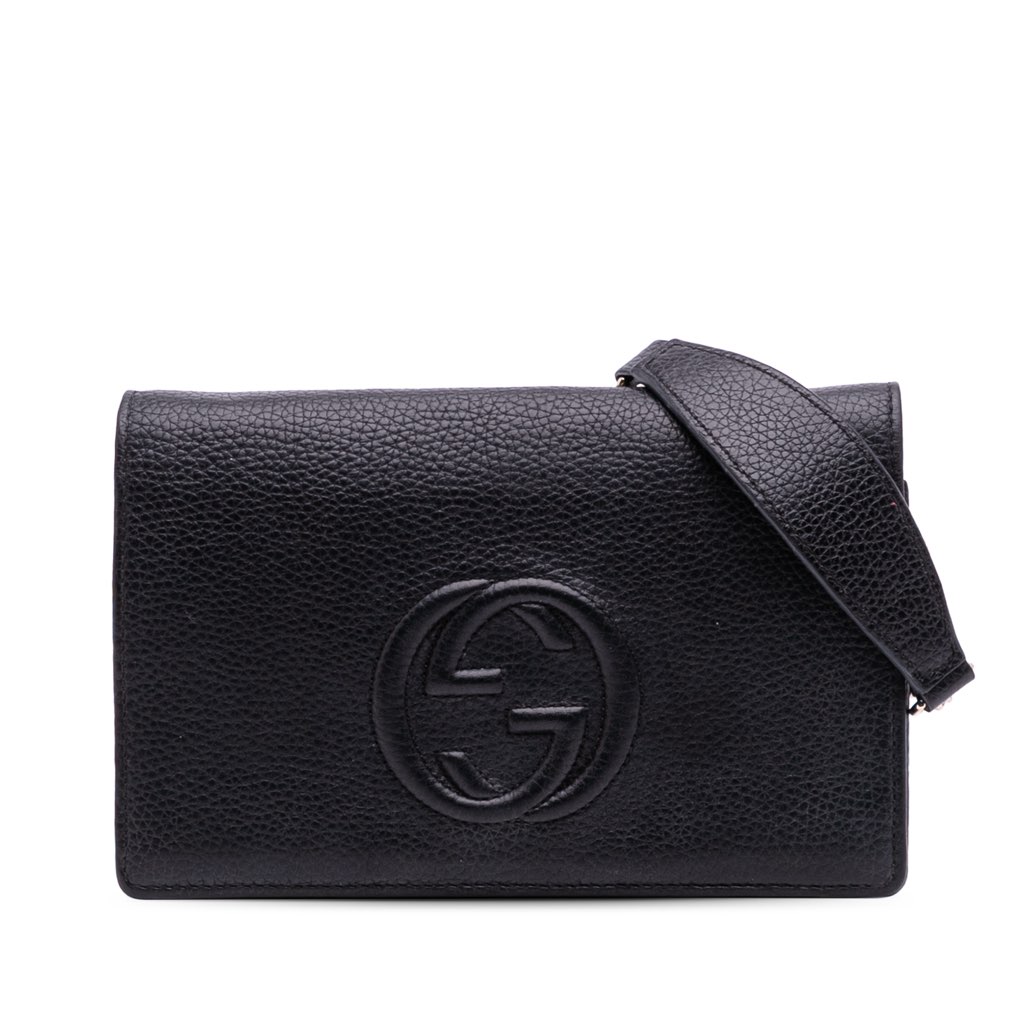 Gucci Leather Soho Wallet on Chain