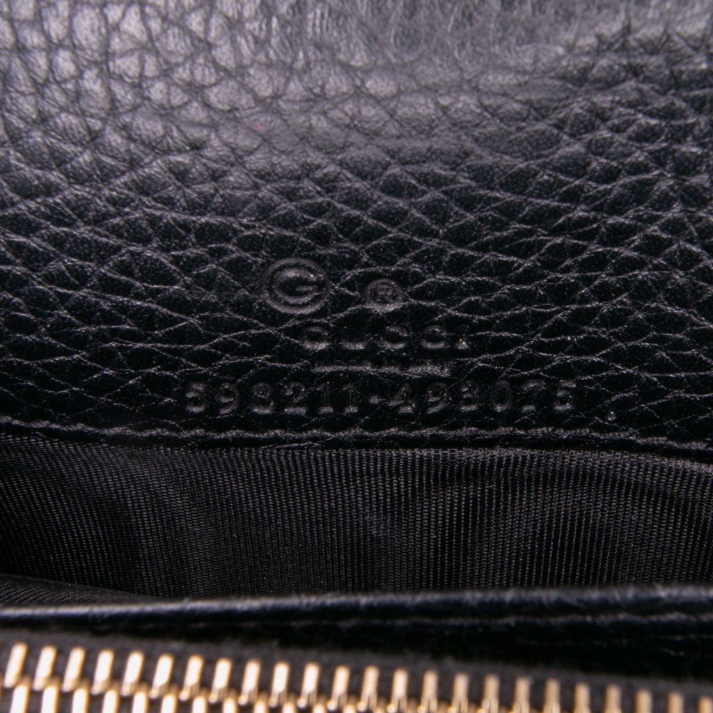 Gucci Leather Soho Wallet on Chain - Side view