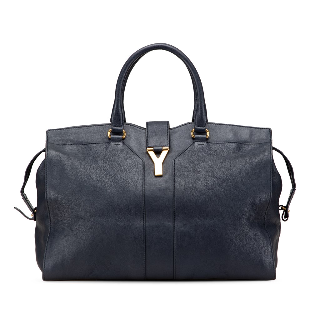 Yves Saint Laurent Large Leather Cabas Chyc Satchel