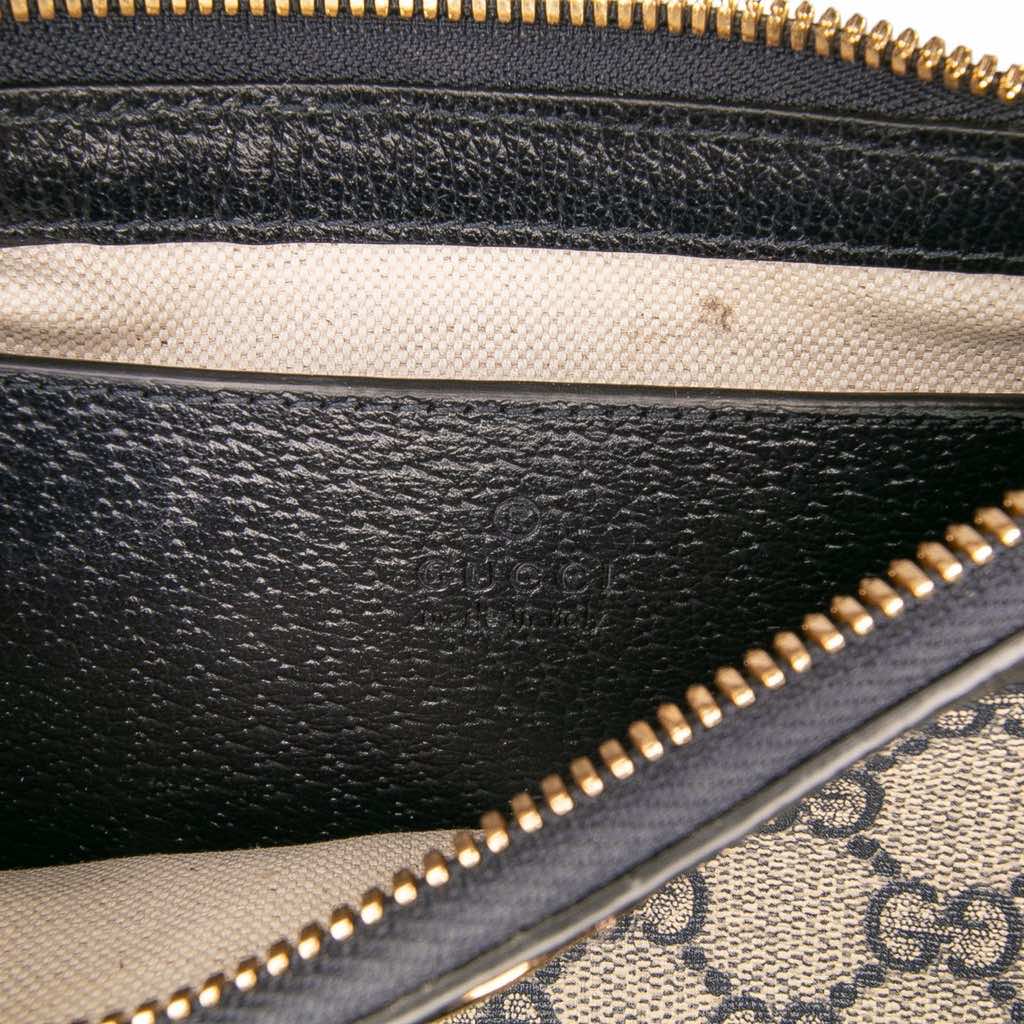 Gucci Small GG Supreme Ophidia Web Satchel - 5