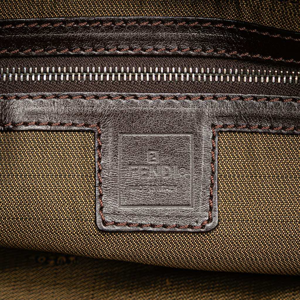 Fendi Zucca Canvas Shoulder Bag - 5