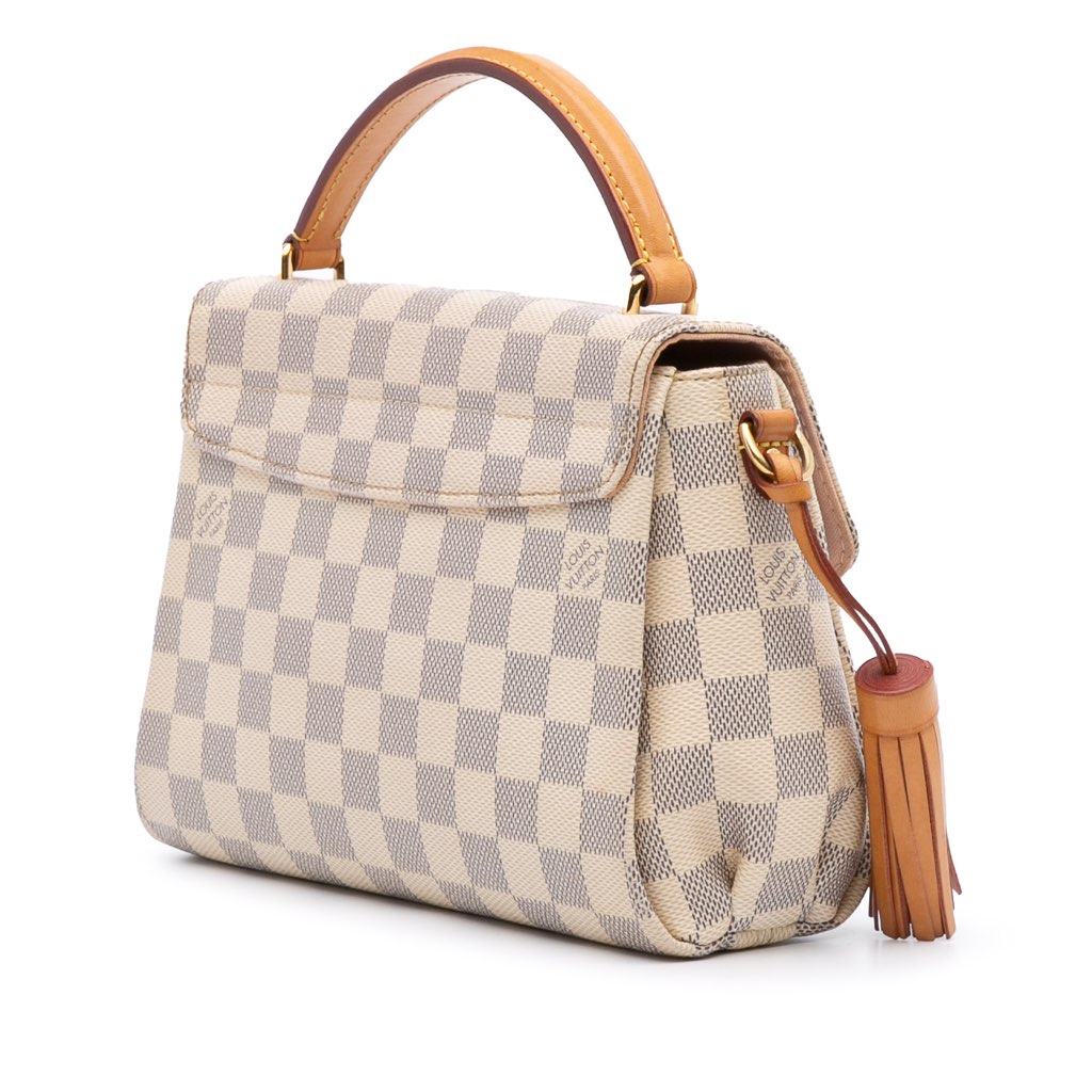 Louis Vuitton Damier Azur Croisette - Back view